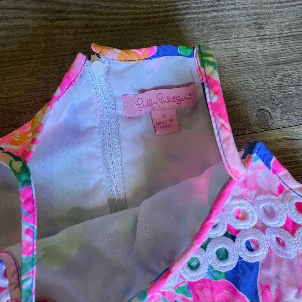 Lilly Pulitzer Multicolor Floral Dress - Picture 7 of 8